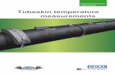 Tubeskin temperature measurements