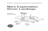 Mars Exploration Rover Landings