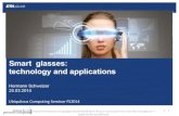 Smart glasses technology and applications