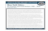 New York Cities: An Economic Fiscal Analysis 1980 - 2010