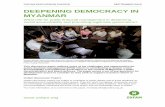 Deepening Democracy in Myanmar: What role for public financial ...