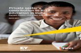 Role of private sector on K-12 education in India - EY