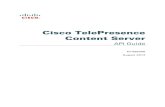Cisco TelePresence Content Server API Guide for Release 5.x ...