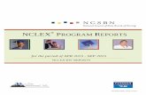 NCLEX-RN PROGRAM REPORTS