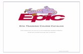 january 2014 epic training course catalog this catalog will lay out