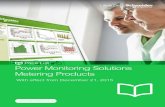 Power Monitoring Solutions Metering Products