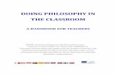 DOING PHILOSOPHY IN THE CLASSROOM