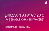 Ericsson at MWC 2015