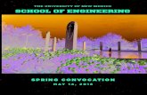 Spring 2016 Convocation program
