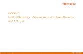 UK Vocational Quality Assurance Handbook.