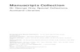 Manuscripts Collection