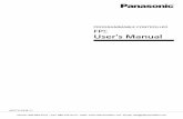 Panasonic FP Sigma Programmable Controllers User's Manual