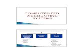 COMPUTERIZED COMPUTERIZED ACCOUNTING SYSTEMS