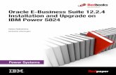 Oracle E-Business Suite 12.2.4 installation and upgrade on IBM ...
