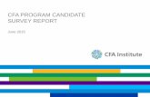 CFA Program candidate Survey INSIGHTs
