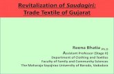 Revitalization of Saudagiri: Trade Textile of Gujarat