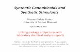 “Chemical Test Lab Results of Synthetic Cannabinoids” May 2013