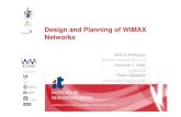 Design and Planning of WiMAX Networks