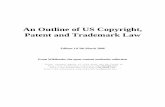 An Outline of US Copyright, Patent and Trademark Law