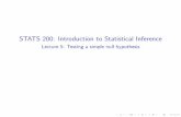 STATS 200: Introduction to Statistical Inference - Lecture 5: Testing a ...