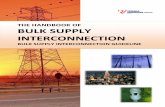 The Handbook of Bulk Supply Interconnection Guideline