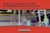 Safety Equipment In Methanol Systems