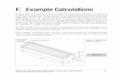 Appendix F. Example Calculations