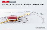 Universal healthcare coverage in Indonesia
