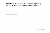Xilinx UG195 Virtex-5 FPGA Packaging and Pinout Specification ...