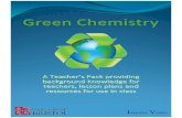 Green Chemistry Teacher's Pack