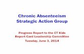 Chronic Absenteeism Strategic Action Group Progress Report