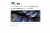 Hazardous Waste Report Instructions & Forms