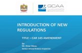 car 145 amendment presentation 20 jun 2011