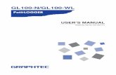 Graphtec GL100 Data Logger Manual PDF