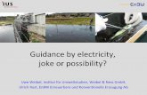 Uwe Weibel - Guidance by electricity: joke or possibility