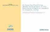 A Case for Pipelining Water Distribution in the Narmada Irrigation ...