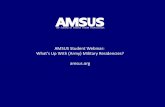AMSUS Student Webinar: What's Up With (Army) Military ...