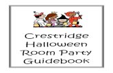 Crestridge Halloween Room Party Guidebook