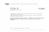 ITU-T Rec. X.694 (01/2004) Information technology - ASN.1 ...