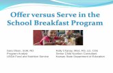 Offer versus Serve in the School Breakfast Program