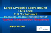 Large Cryogenic above ground LNG Tank Full Containment Typical ...