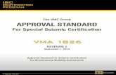 approval standard for seismic certification for nonstructural building ...
