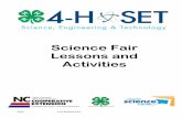4-H Science Fair Project Timeline