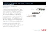 EDP300, TZIDC & AV Valve Positioners Mounting Kits