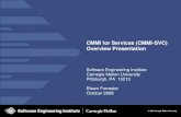 CMMI for Services (2008 Webinar)
