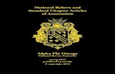 National Bylaws and Standard Chapter Articles of Association Alpha ...