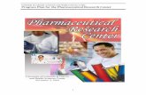 Program Plan for the Pharmaceutical Research Center