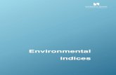 Environmental Indices – Risk Assessment