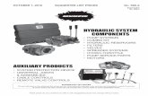 HYDRAULIC SYSTEM COMPONENTS AUXILIARY PRODUCTS