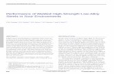 Performance of Welded High-Strength Low-Alloy Steels in Sour ...